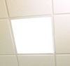 Drop basement ceiling tiles are fully compatible with our fluorescent lighting and down lighting