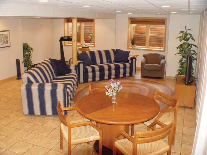 Finished Basement Floor Tiles In Pawtucket Woonsocket Ri Waterproof Basement Flooring Options In Rhode Island